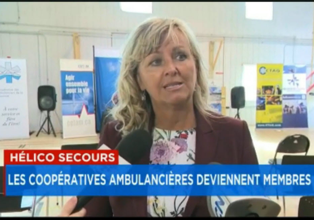 Grande coopération québécoise en transport médical héliporté : un départ réussi
