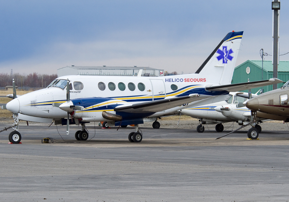 Un avion-ambulance s&rsquo;ajoute &agrave; la flotte d&rsquo;Helico Secours